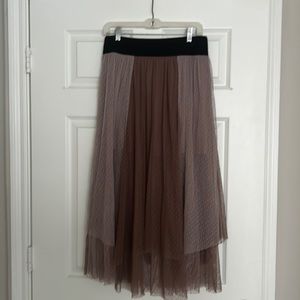 Free People skirt, see through layers with solid skirt underneath. Ankle length